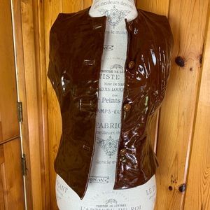 Banana Republic Leather Vest